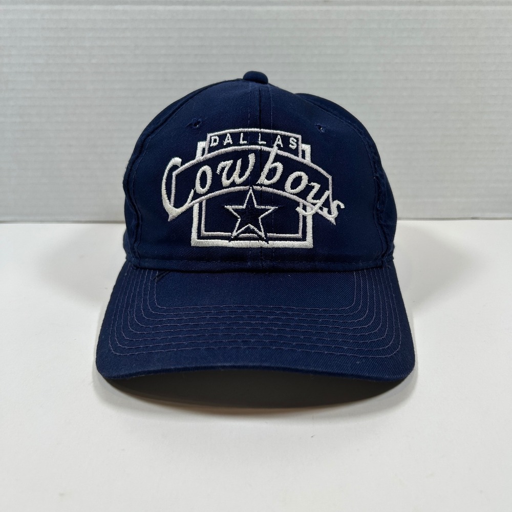 Vintage Dallas Cowboys Hat Youngan NFL Snapback Twill Blue Star Cap 90s